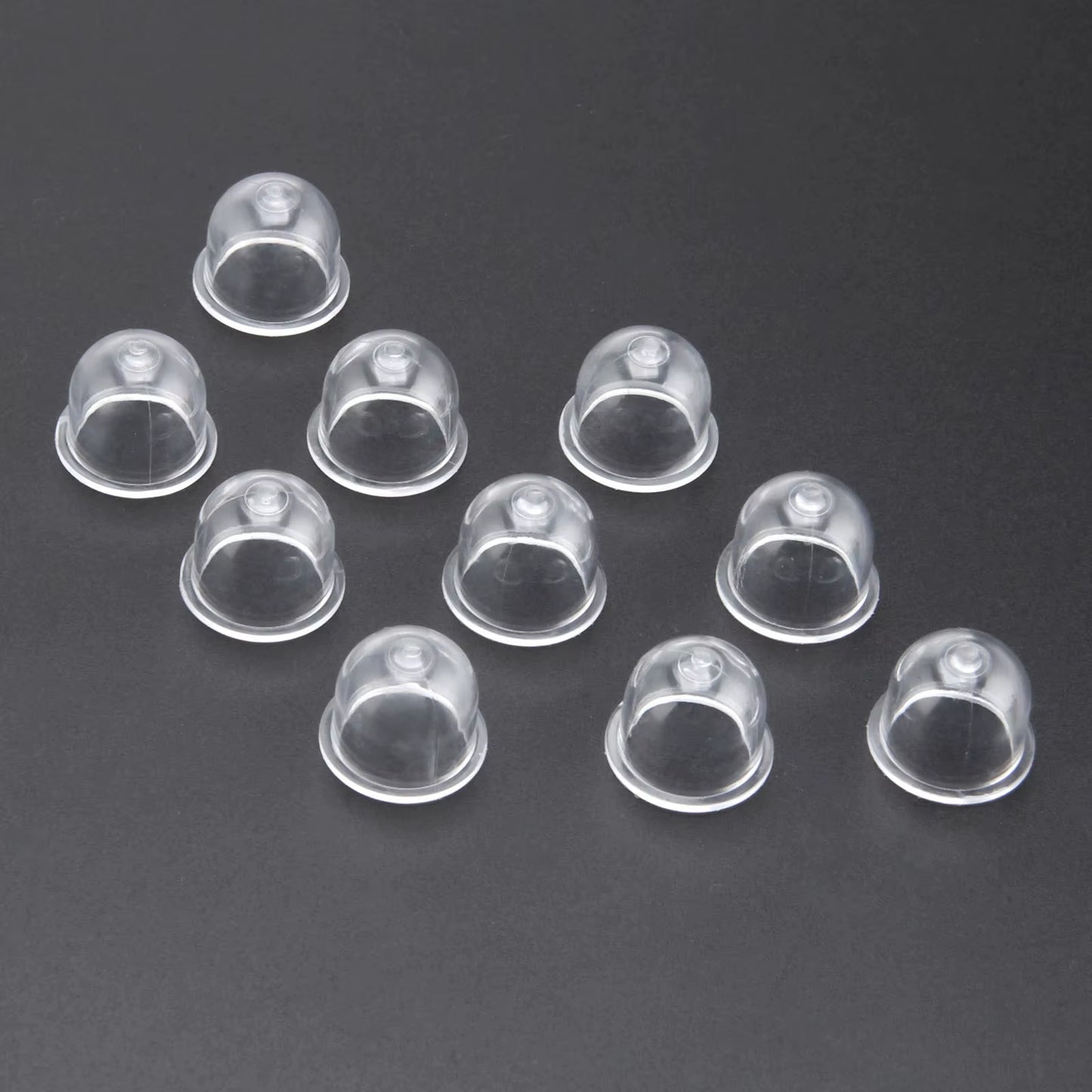 10Pcs 19Mm Carburetor Spare Parts Carb Primer Bulbs Cap Small Fuel Pump for Chainsaw Blower Trimmer Brushcutter OD*ID*H=19*14*15