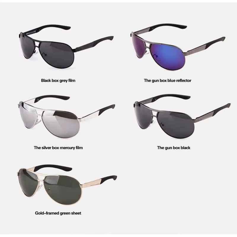 Hot Fashion Men'S UV400 Polarized Coating Sunglasses Men Driving Mirrors Oculos Eyewear Sun Glasses for Man Sunwear