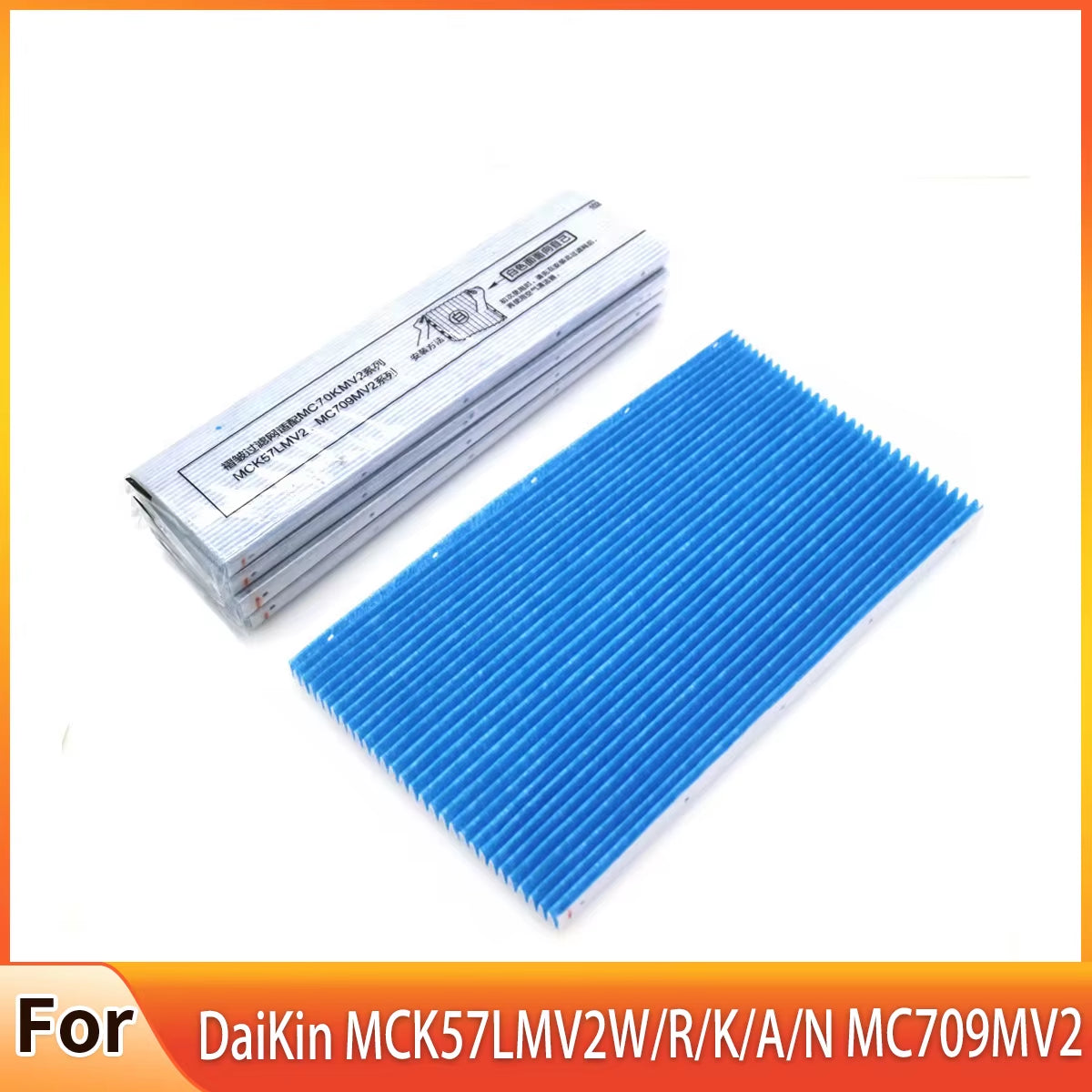 5Pcs Air Purifier Parts Multifunctional Filter for Daikin MCK57LMV2W/R/K/A/N MC709MV2 Mc70Kmv2N/R/A/Kair Purifier