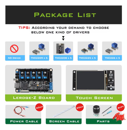 -Z 3D Printer Board 32Bit for Control Board Parts Motherboard with STM32 ARM 32 Bit Mainboard Tmc2208 Lv8729 TMC2209