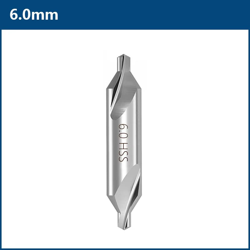 HSS Center Drills Bit 60 Degree Metal Drill Bit Power Tools Hole Drilling Hole Cutter 1.0/1.5/2.0/2.5/3.0/3.5/4.0/5.0Mm