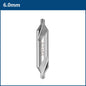 HSS Center Drills Bit 60 Degree Metal Drill Bit Power Tools Hole Drilling Hole Cutter 1.0/1.5/2.0/2.5/3.0/3.5/4.0/5.0Mm