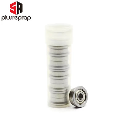 10PCS Flange Ball Bearings F623Zz F624Zz F625Zz F604Zz F606Zz F688Zz for 3D Printers Parts Deep Groove Pulley Wheel