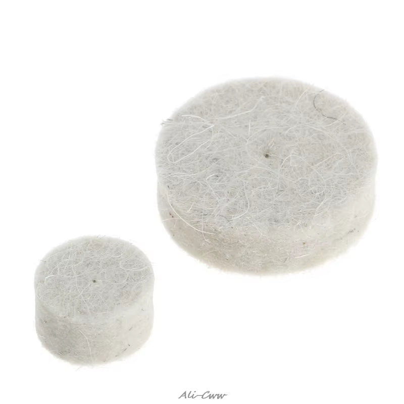 50Pcs 13Mm Wool Felt Polishing Buffing Wheel Grinding Polishing Pad 2Pcs 3.15 Mm Shanks for Dremel Rotary Tool