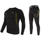 Winter Top Quality New Thermal Underwear Men Underwear Sets Compression Fleece Sweat Quick Drying Thermo Underwear Men Clothing