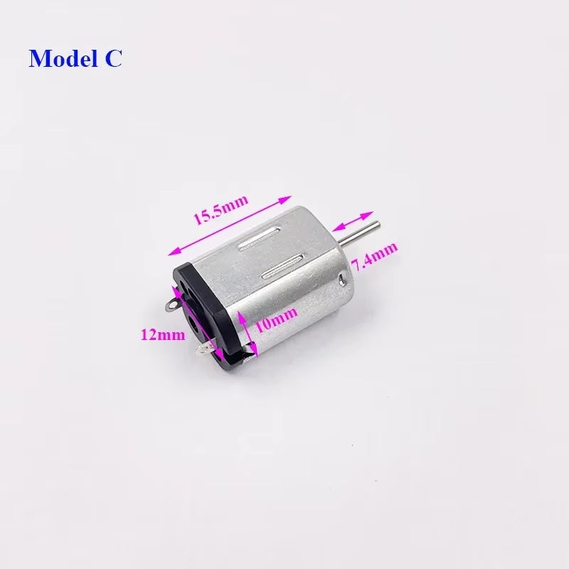 Micro 10Mm*12Mm N20 Motor DC 3V 3.7V 6V 9V 12V High Speed Single/ Dual-Shaft Large Torque DIY N-Scale Toy Car Electric Engine