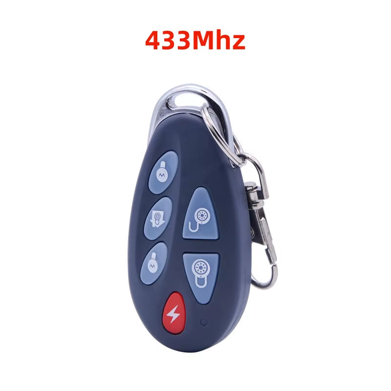 433Mhz or 868Mhz PB-403R Remote Control Arm Disarm Home Arm SOS 6 Key Function Wireless Alarm Remote Keyfob