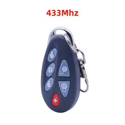 433Mhz or 868Mhz PB-403R Remote Control Arm Disarm Home Arm SOS 6 Key Function Wireless Alarm Remote Keyfob