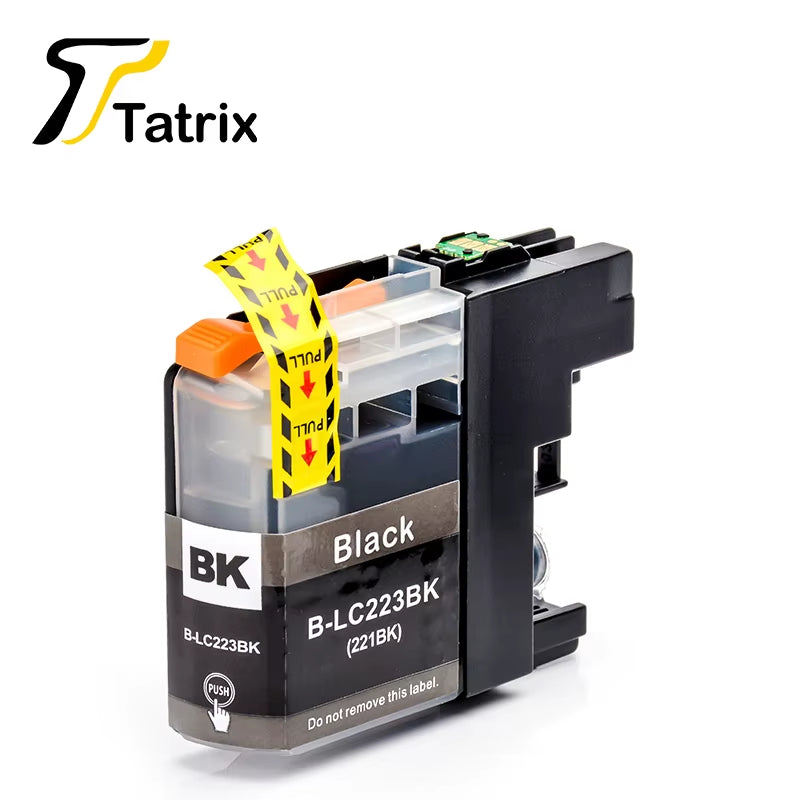 Tatrix with Chip LC223 LC221 Compatible Ink Cartridge for  MFC-J4420DW/J4620DW/J4625DW/J480DW/J680DW/J880DW Printer