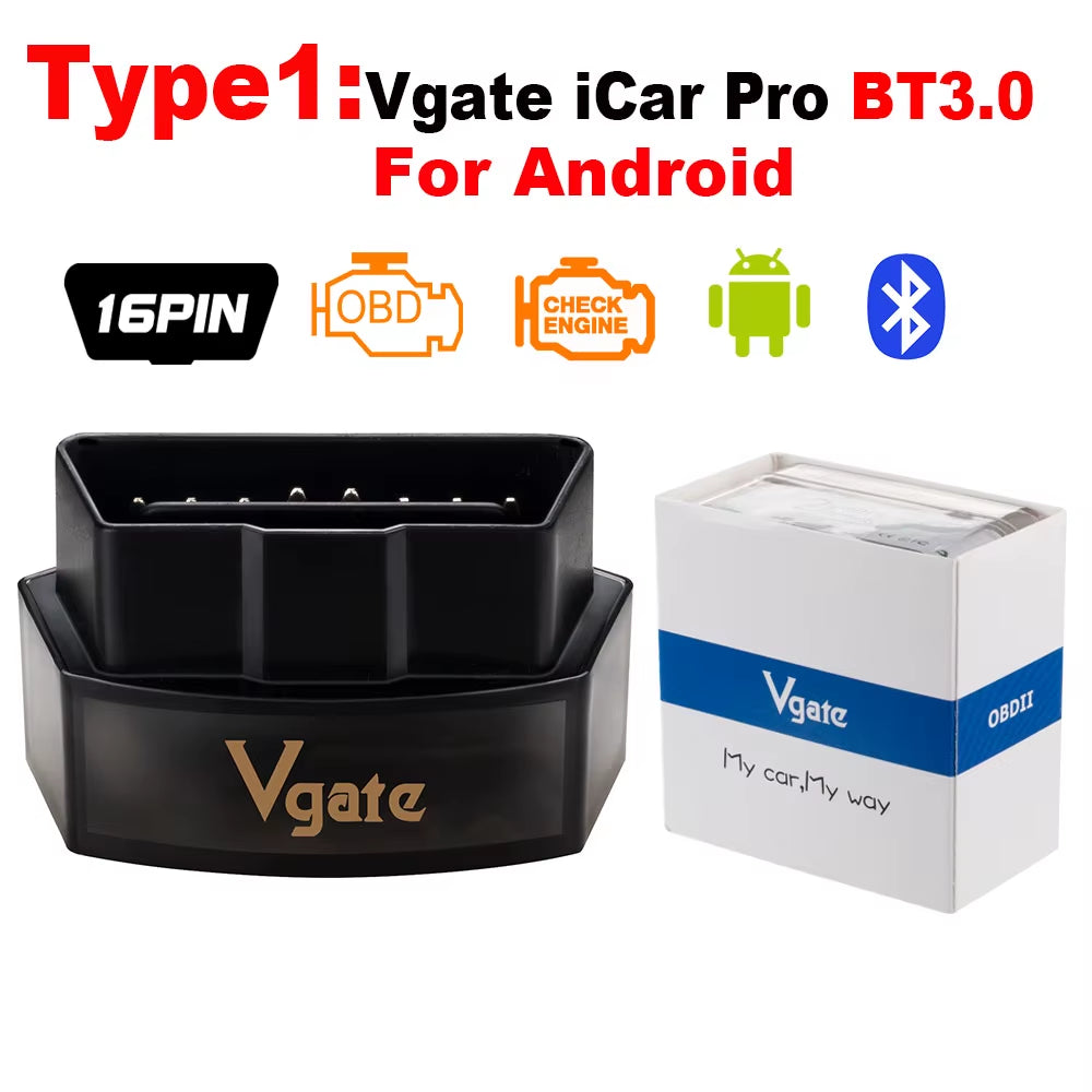 Vlinker MC V2.2 Icar Pro Bluetooth 4.0 WIFI OBD2 Scanner for Android IOS Auto Code Reader OBDII Tool PK V1.5 ELM327