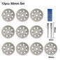 Diamond Saw Blade Diamond Cut off Disc for Dremel Rotary Tools 20Mm 22Mm 25Mm 30Mm with Mandrel Mini Cutting Disc