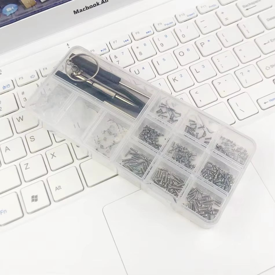 Glasses Screwdriver Screws Sets Eyeglasses Sunglasses Repair Tool Kit Nuts Nose Pad Optical Repair Tool Parts Assorted Kit