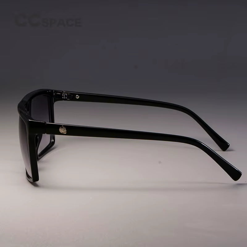 Kulou Retro Square Sunglasses Steampunk Men Women Brand Designer Glasses SKULL Logo Shades UV Protection Gafas