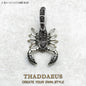 Pendant Scorpion Black,Brand New Fashion Jewelry Europe 925 Sterling Silver Accessories Gift for Woman Rebel Men