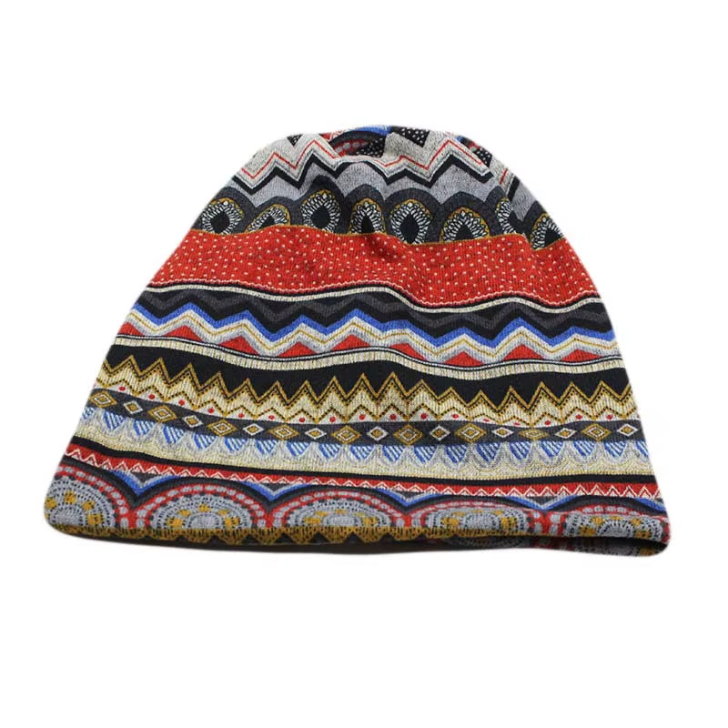 New Women Beanies Skullies Lady Fashion High Quality Hip Hop Floral Winter Hats Scarf Adult Polyester Autumn Outdoor Hats Sale