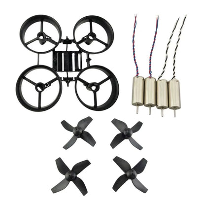 JJRC H36 Eachine E010 Furibee F36 DIY Mini RC Drone 65Mm Wheelbase Frame Kit W/ Propeller 4Pcs 615 Motors Red Black White