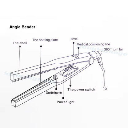 Right Angle Acrylic Bender Channel Letter Light Box Bending Device 3D Luminous Sign-Making Hot PVC Advertising Machine 10Cm