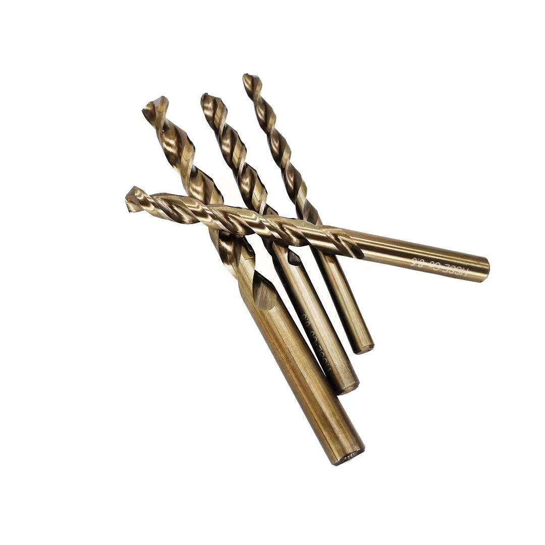 M35 10Pcs 1.0Mm-8.5Mm HSS Hemp Flowers Cobalt Drill Special Stainless Steel Drill Bits (1Mm/2Mm/3Mm/4Mm/5Mm/6Mm/7Mm/8Mm)
