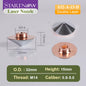 OEM Fiber Cutting Nozzle Laser for Raytools Laser Welding Cutter Head Holder D32Mm Double Layer Chrome Plated