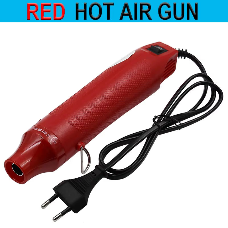 DIY Tool Heat Gun 1Pc 220V Using Heat Gun Electric Power Tool Hot Air 300W Temperature Gun with Supporting Seat Shrink