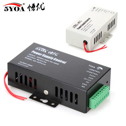 DC 12V Door Access Control System Switch Power Supply 3A 5A / AC 110~260V RFID Fingerprint Access Control System