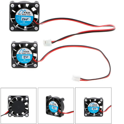 25X25X7Mm DC 5V 12V 2-Pin Cooler Brushless Chipset Heatsink Mini Cooling Fan 2507