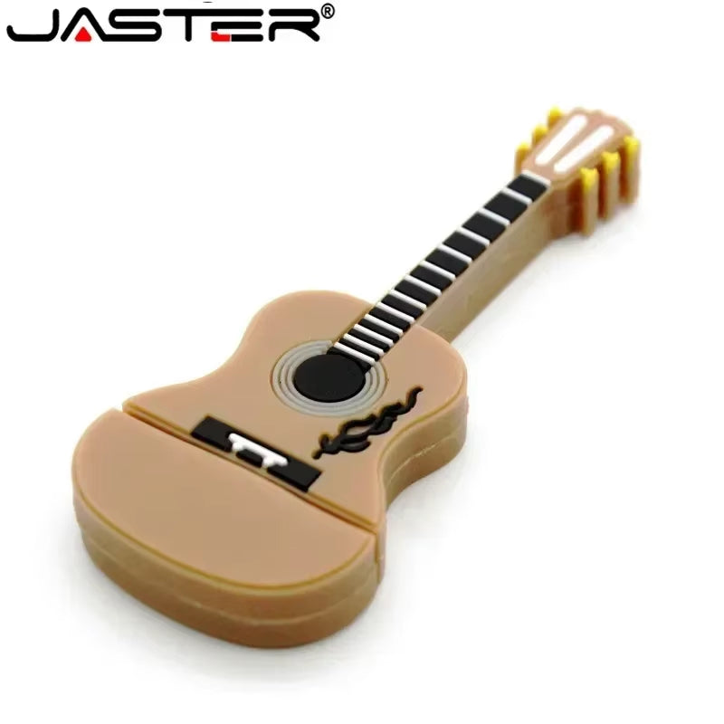 8 Styles Musical Instruments Model Pendrive 4GB 16GB 32GB 64GB 128GB USB Flash Drive Violin/Piano/Guitar