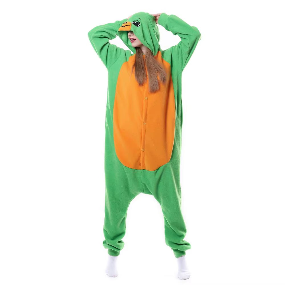 Blue Stitch Kigurumi Animal Adults Cat Bear Shark Onesies Pajama Raccoon Costumes Dragon Jumpsuit Christmas