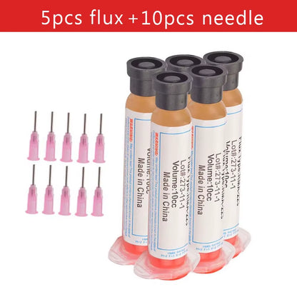 10Cc Solder PCB SMD Soldering Paste Flux Grease RMA223 RMA-223 for Chips Computer Phone LED BGA SMD PGA PCB DIY Repair Tool