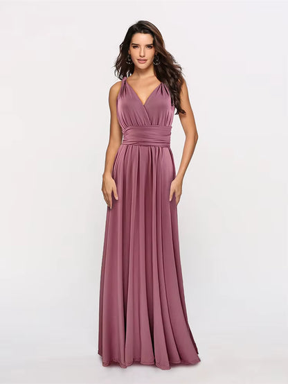 Sexy Women Boho Maxi Club Dress Red Bandage Long Dress Party Multiway Bridesmaids Convertible Infinity Robe Longue Femme