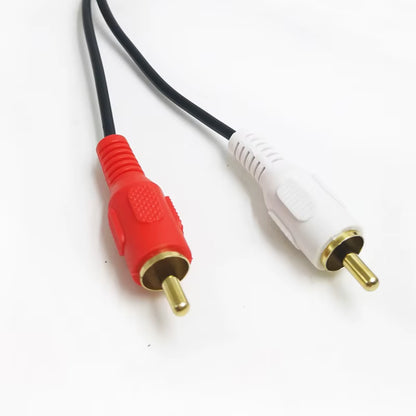 1M Car RCA Cable Adapter Switch 3.5Mm Audio Jack AUX USB Cable Extention Mount Panel RCA Cable for for Toyota Volkswagen