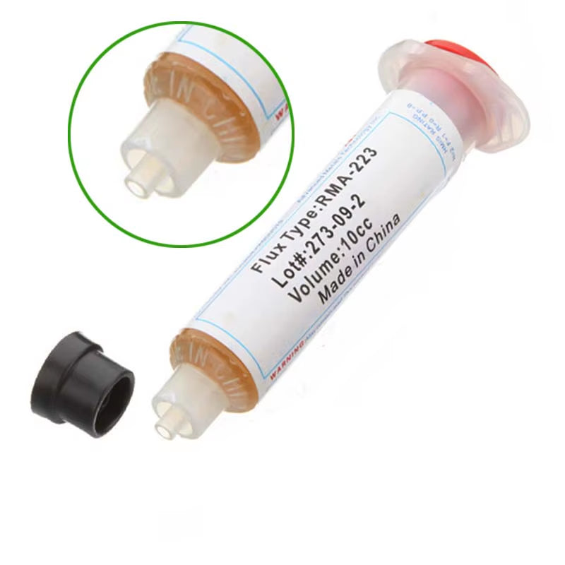 10Cc Solder PCB SMD Soldering Paste Flux Grease RMA223 RMA-223 for Chips Computer Phone LED BGA SMD PGA PCB DIY Repair Tool