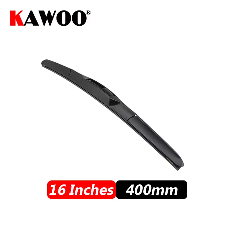 Car Wiper Blade Universal U Hook Type 14"16"17"18"19"20"21"22"24"26" Windscreen Windshield Rubber Hybrid Auto Wipers Accessories