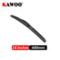 Car Wiper Blade Universal U Hook Type 14"16"17"18"19"20"21"22"24"26" Windscreen Windshield Rubber Hybrid Auto Wipers Accessories