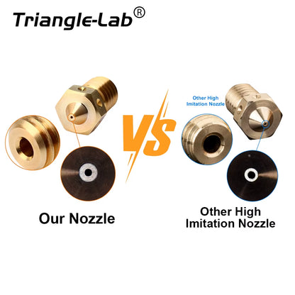 BRASS V6 Nozzle for 3D Printers Hotend 3D Printer Nozzle for TD6 DDE CHC KIT V6 Hotend Extruder Prusa I3 Mk3