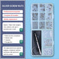 Glasses Screwdriver Screws Sets Eyeglasses Sunglasses Repair Tool Kit Nuts Nose Pad Optical Repair Tool Parts Assorted Kit