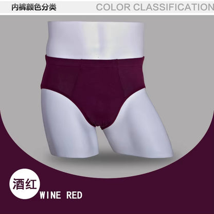 Top Qaulity ! Men Briefs Underwear Underpant Bamboo Fiber Brief 5Pcs/Lot Free Shipping