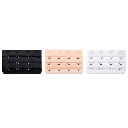 3/5Pcs Bra Extender Strap Extension 3 Hooks 2 Rows Women Intimates Lengthened Bra Hook Extenders Womens Accessoires 2/3/4Buckles