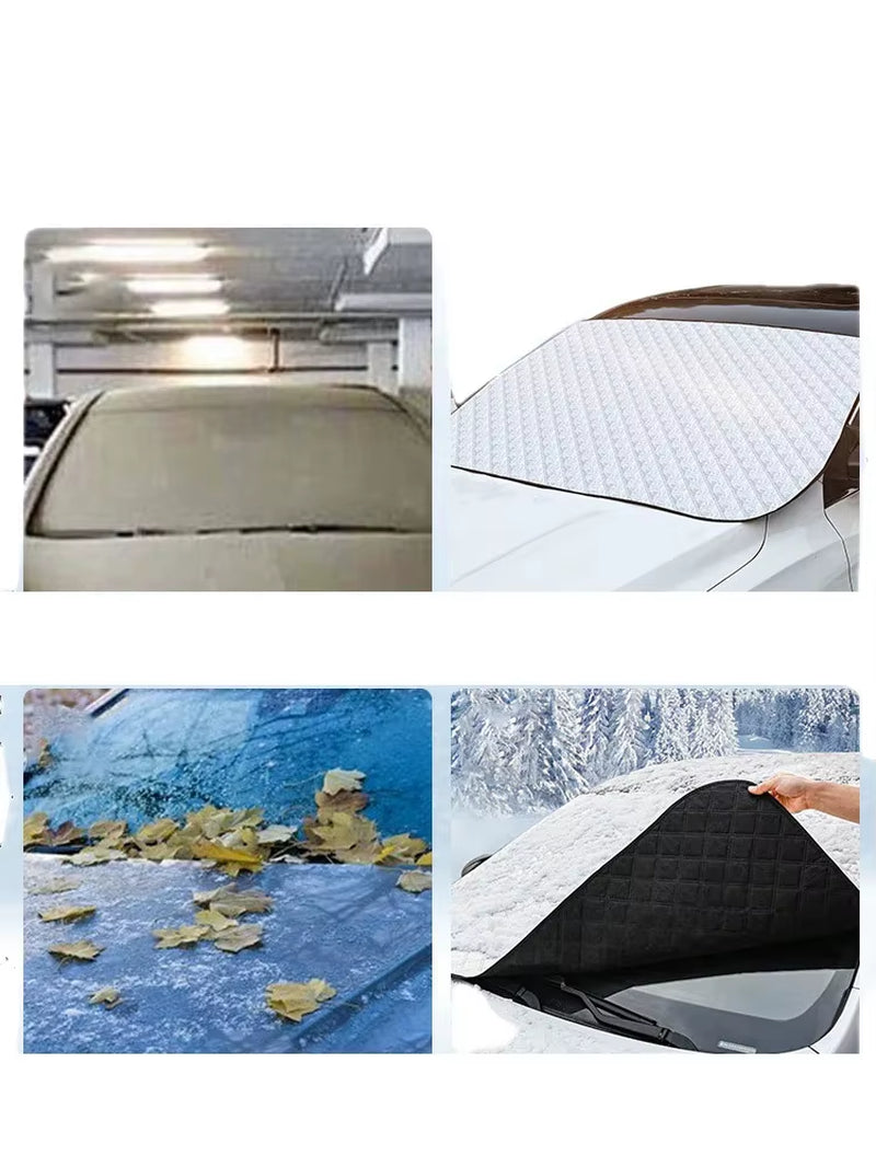 Car Front Window Cover Auto Sun Cover Car Windshield Shade Dust Protector anti Snow Frost Ice Shield Car Windscreen Cover