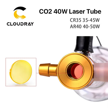 35-45W Co2 Metal Glass Laser Tube 720MM 40W Glass Laser Lamp for CO2 Laser Engraving Cutting Machine