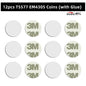 12Pcs RFID 125Khz EM4305 T5577 Blank Key Tag Chip Ring Coin Cards Tags Keytag Copy Rewritable Writable Rewrite Duplicate 125 Khz