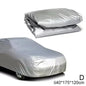 The Four Seasons Fit Full Car Cover Waterproof Dustproof PE Film Coat Aluminum Protective Sunshade UV Ray Reflectioncar Cover