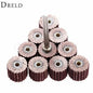 10Pcs Dremel Accessories 240-Grit Sanding Flap Disc Grinding Sanding Flap Wheels Brush Sand Rotary Tool 10 X 10X 3Mm