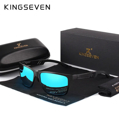 Men Polarized Sunglasses Aluminum Magnesium Sun Glasses Driving Glasses Rectangle Shades for Men Oculos Masculino Male