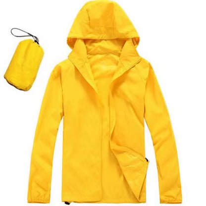Men'S Brand Quick Dry Skin Coat Sunscreen Waterproof UV Women Thin Army Outwear Ultra-Light Windbreake Jacket 3XLYA105