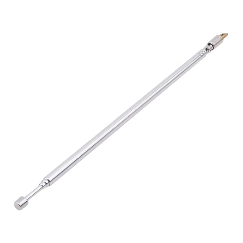 Antenna Radio Portable 4 Sections TV Antenna Telescopic Rotatable Antenna Aerial for Radio TV Antenna Rod Telescopic Antenna