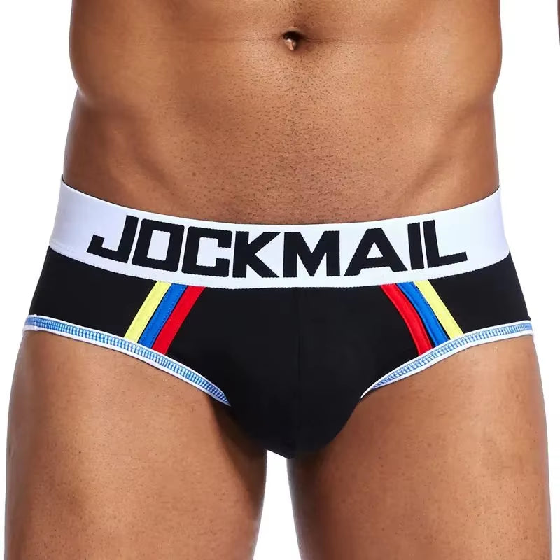 Brand Cotton Men Underwear Brief Sexy Gay Penis Pouch Push up Calzoncillos Hombre Slip Cueca Gay Underwear Male Panties