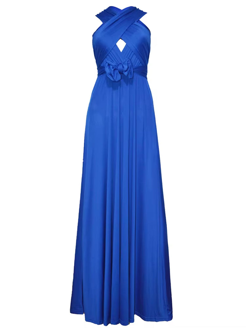 Sexy Women Boho Maxi Club Dress Red Bandage Long Dress Party Multiway Bridesmaids Convertible Infinity Robe Longue Femme