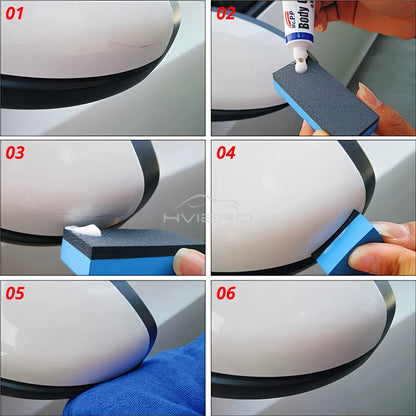 1PCS Car Clean Hard Wax Styling Body Grinding Compound MC308 Paste Care Set Scratch Paint Shampoo Auto Polishing Polish Cleaning