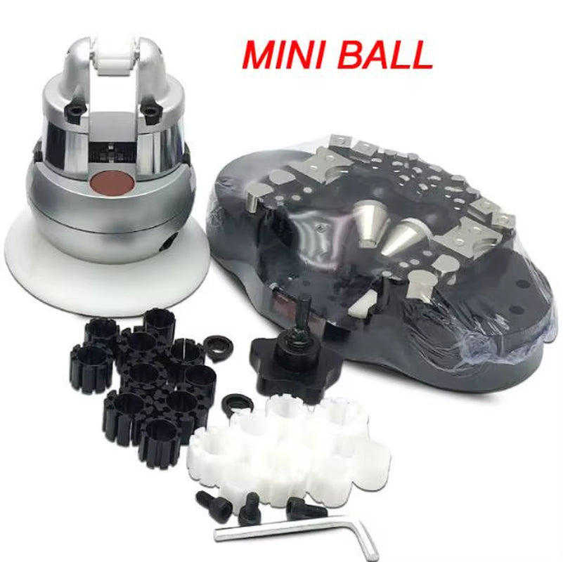 Jewelry Equipments Mini Engraving Ball Vise Tool Block Ring Setting Tools Diamond Stone Setting with Full Attachment